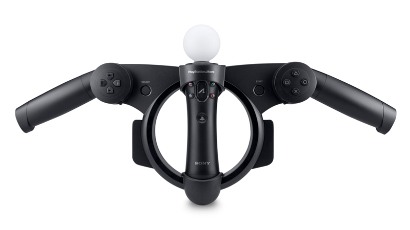 Illustration for article titled A PlayStation Move Wheel Races Out